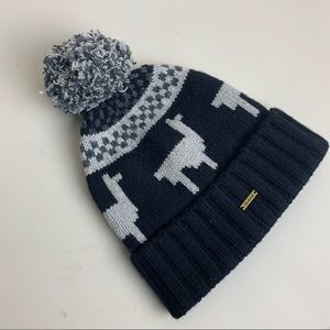 Madewell Pom-Pom Llama Beanie